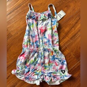 Hurley Colorful Tropical Kids Romper